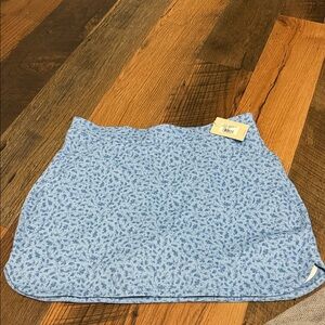 Peter Millar Blue Floral Mini Skirt